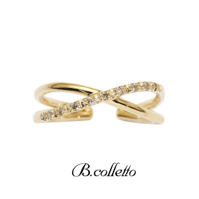 2wayで使えるイヤーカフ