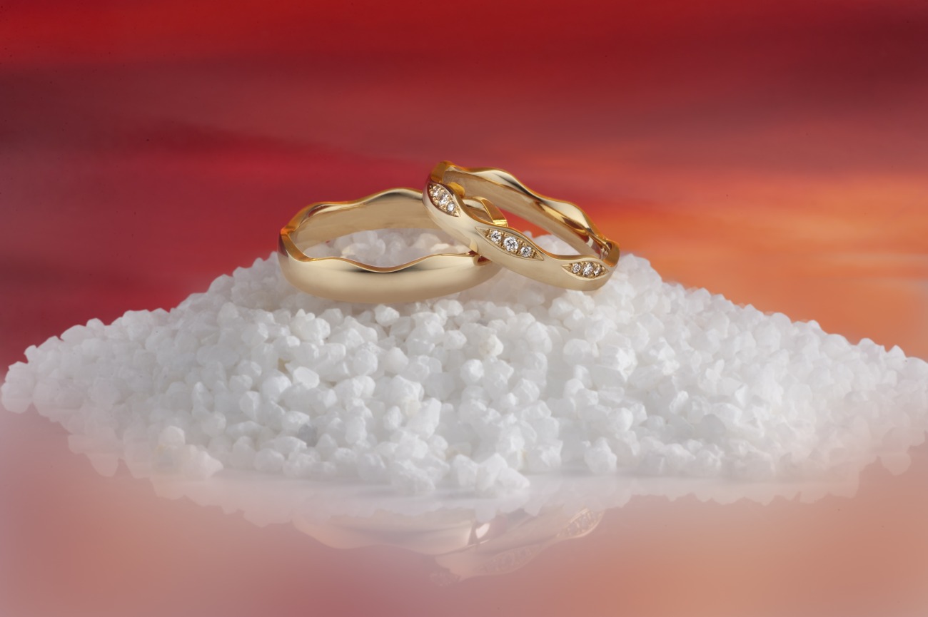 オシャレでカッコイイドイツの結婚指輪