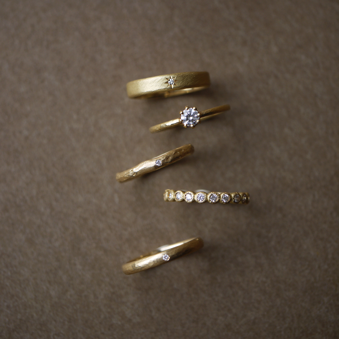 新潟初上陸のおしゃれ結婚指輪「YUKA HOJO]