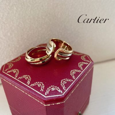 Cartierカルティエトリニティリング Kゴールド｜新潟で婚約指輪