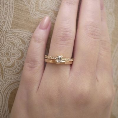 重ねづけしても可愛くてきれいなオレッキオの婚約指輪と結婚指輪を取り扱っているのは新潟ブローチ