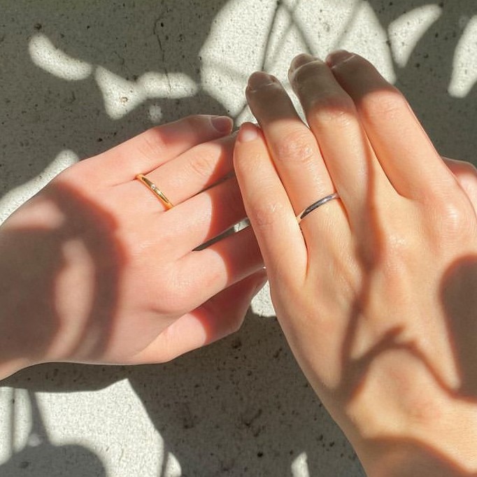 新潟でおしゃれな結婚指輪を探すならブローチのYUKA HOJOが人気