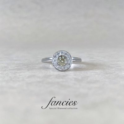 イエローダイヤモンドの婚約指輪
