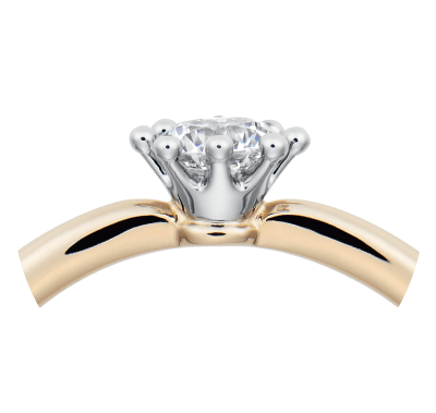 リトルマーメイドのかわいい婚約指輪