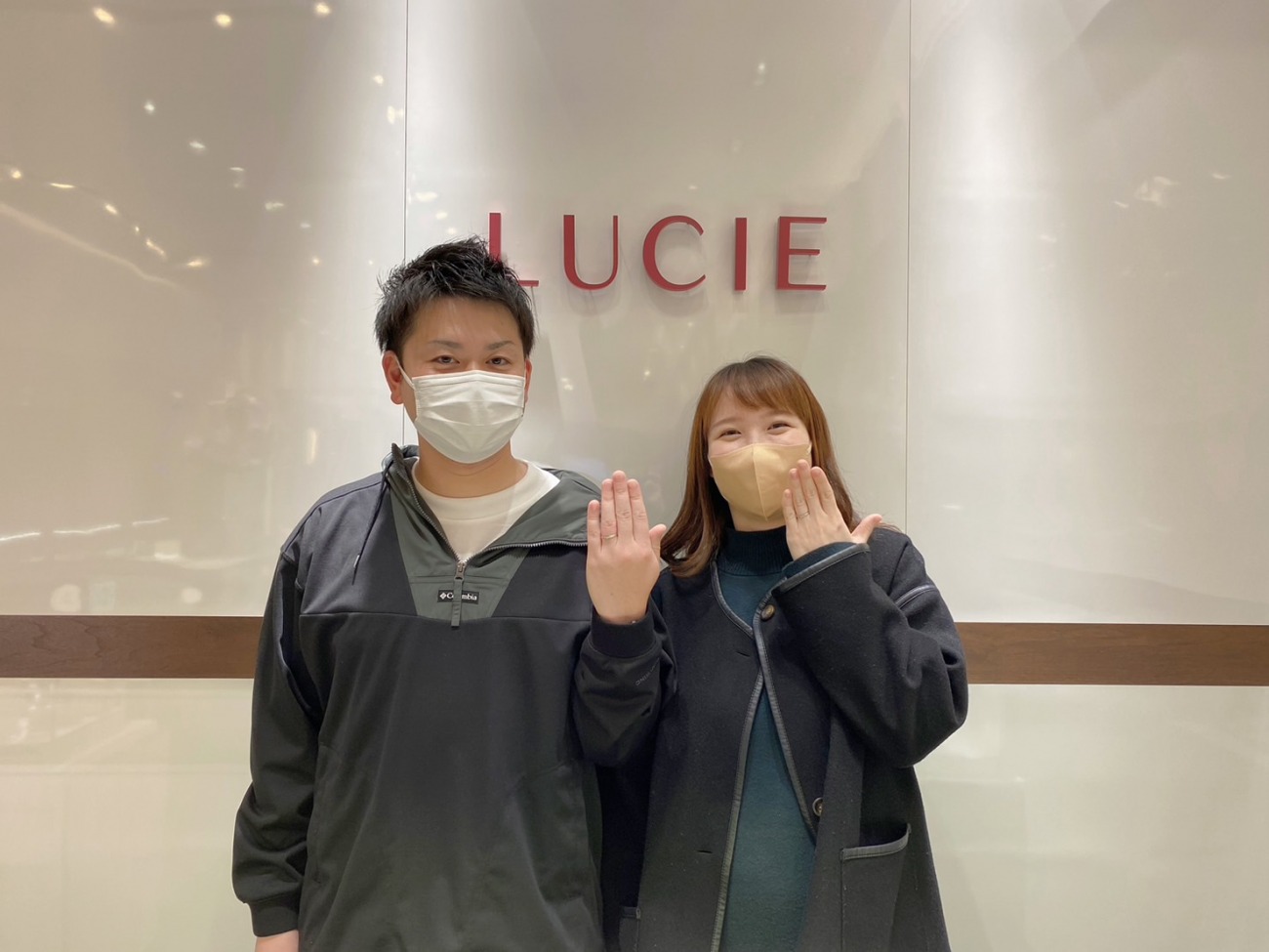 大好きなYouTuberの結成日に入籍されたおふたりの結婚指輪はLUCIE