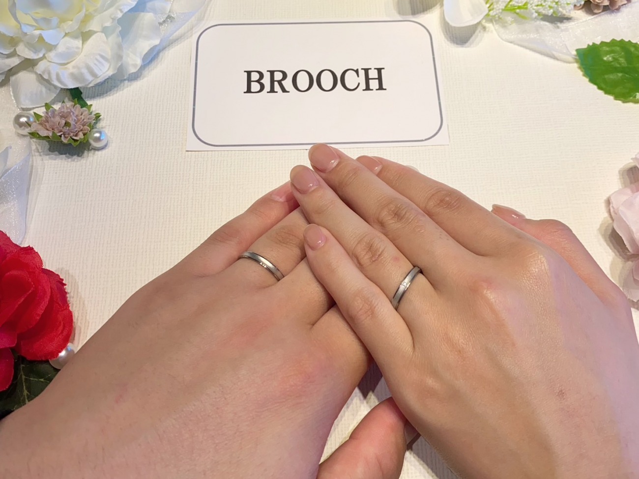 つや消しのデザインがおしゃれな結婚指輪