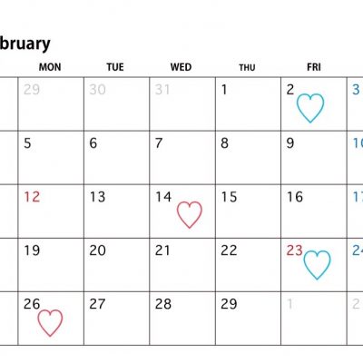 2024年2月の入籍におすすめな日