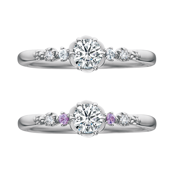 限定でかわいいディズニーの婚約指輪