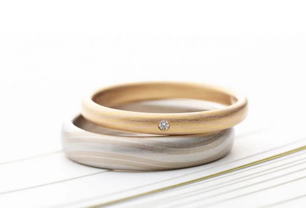 京杢目の木目模様の作り方