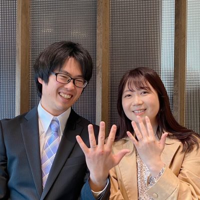 YUKAHOJOの結婚指輪にひとめぼれ