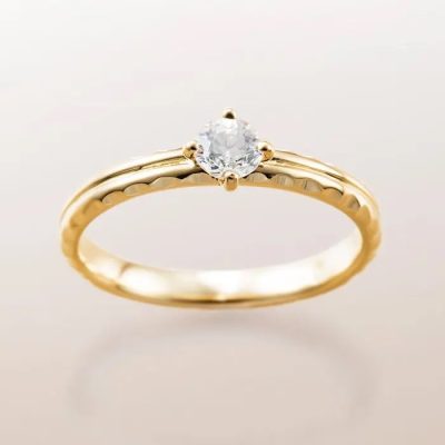 マカナ【Side cut type】K18イエローゴールド