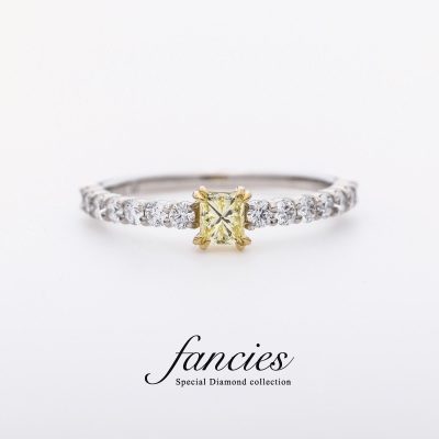 Fancy Intense Yellow Diamond D line star