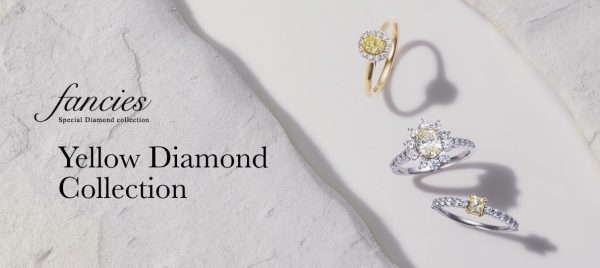 イエローダイヤモンドの輝き