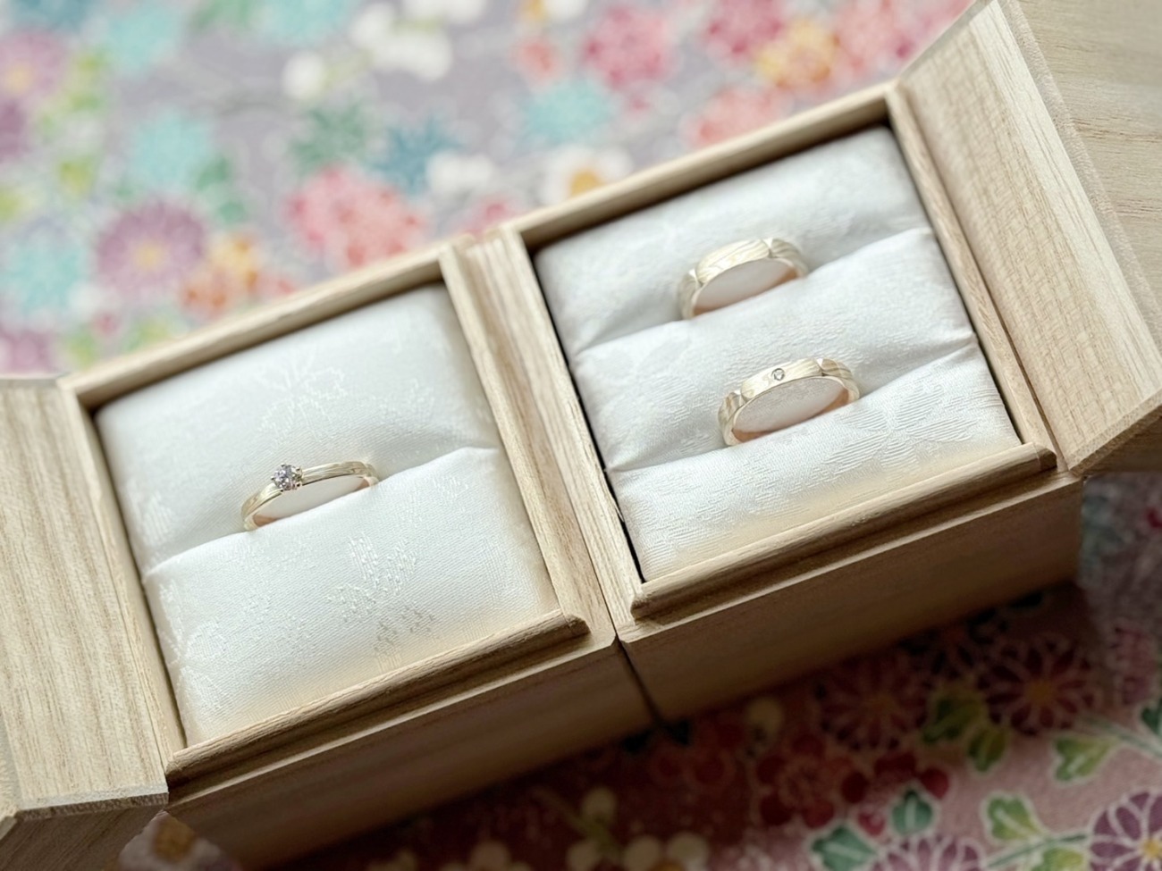 価格改定前にチェック！和の美しさが光る、杢目金屋の結婚指輪