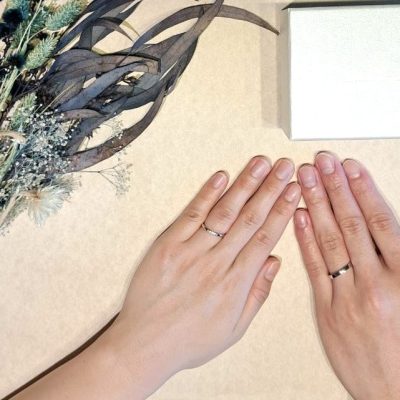 おふたりらしさを込めたアントワープブリリアントで作った世界にひとつだけのコンステレーションリング