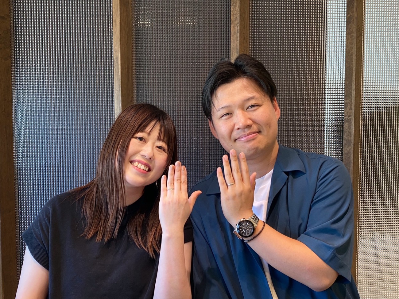 新潟で選ぶ結婚指輪-ディズニー「美女と野獣」限定デザインをお迎えいただいたK様&M様-