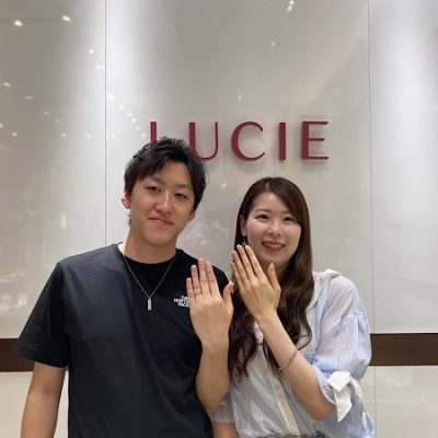 ルシエのかわいい結婚指輪