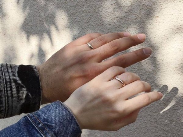 シンプルな結婚指輪