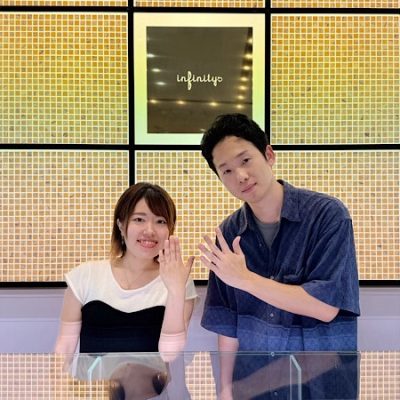 個性的な結婚指輪