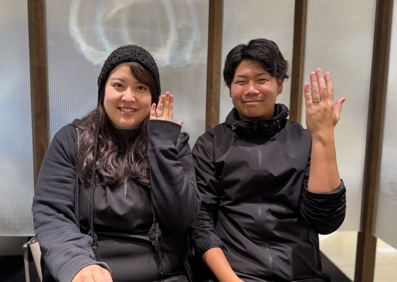 一生をともにする確かな選択  のり様＆さき様が選ばれた GERSTNER 28848/4