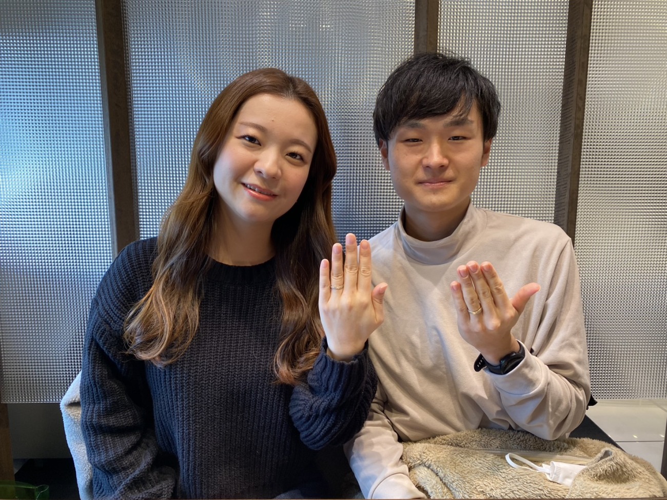 新潟で選ぶ結婚指輪｜杢目金屋「桜あわせ」をお迎えいただいたR様＆M様のストーリー