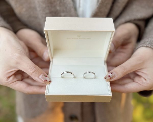 シンプルな結婚指輪