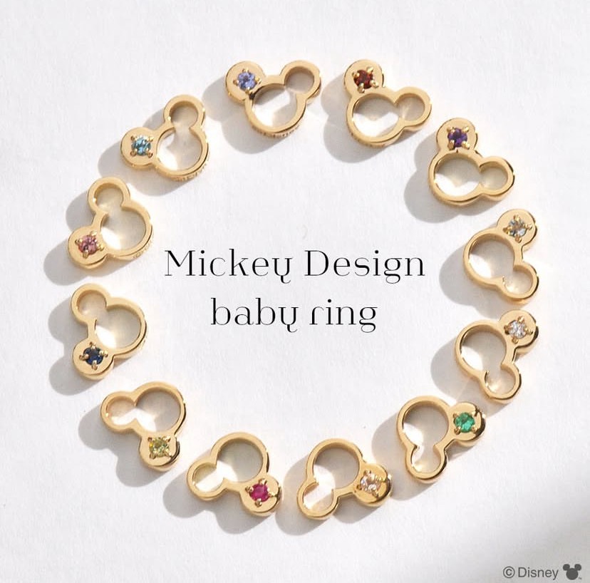 Disney ミッキー ベビーリングペンダント(GFRDS/WFRDS)