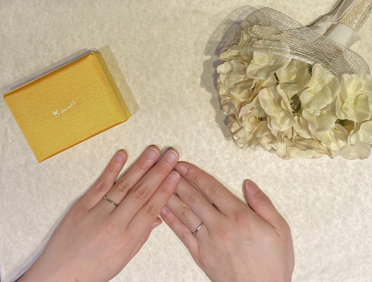 東京タワーの夜景に誓った想いと、ハートでつながる結婚指輪。かずぴー様＆えみち様の物語