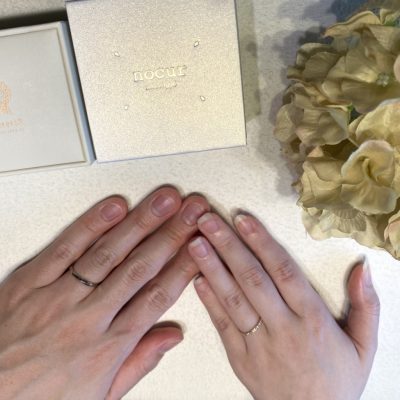 お互いの「好き」を大切にnocurとRosettE daysで選ばれた結婚指輪