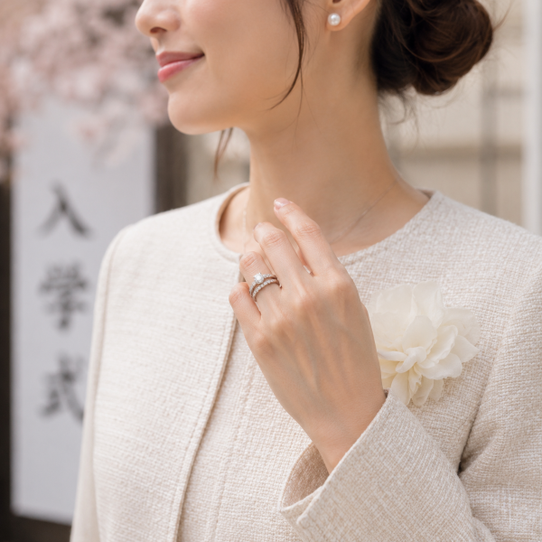 結婚後にも活躍する婚約指輪