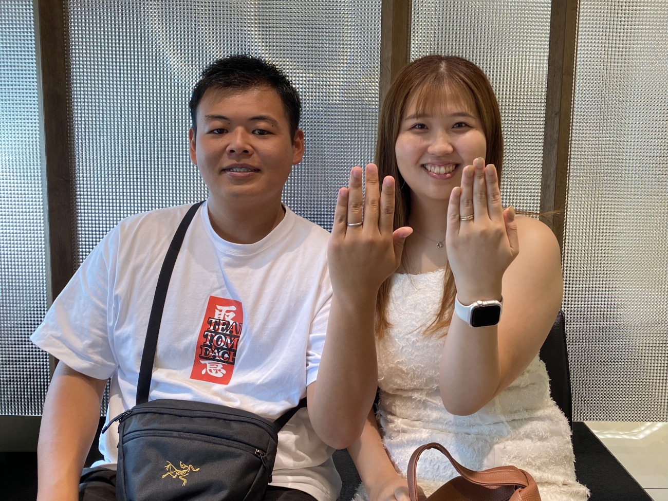 軽井沢で40本の向日葵とプロポーズ！YUKA HOJOの婚約指輪・結婚指輪を選んだ新潟カップル